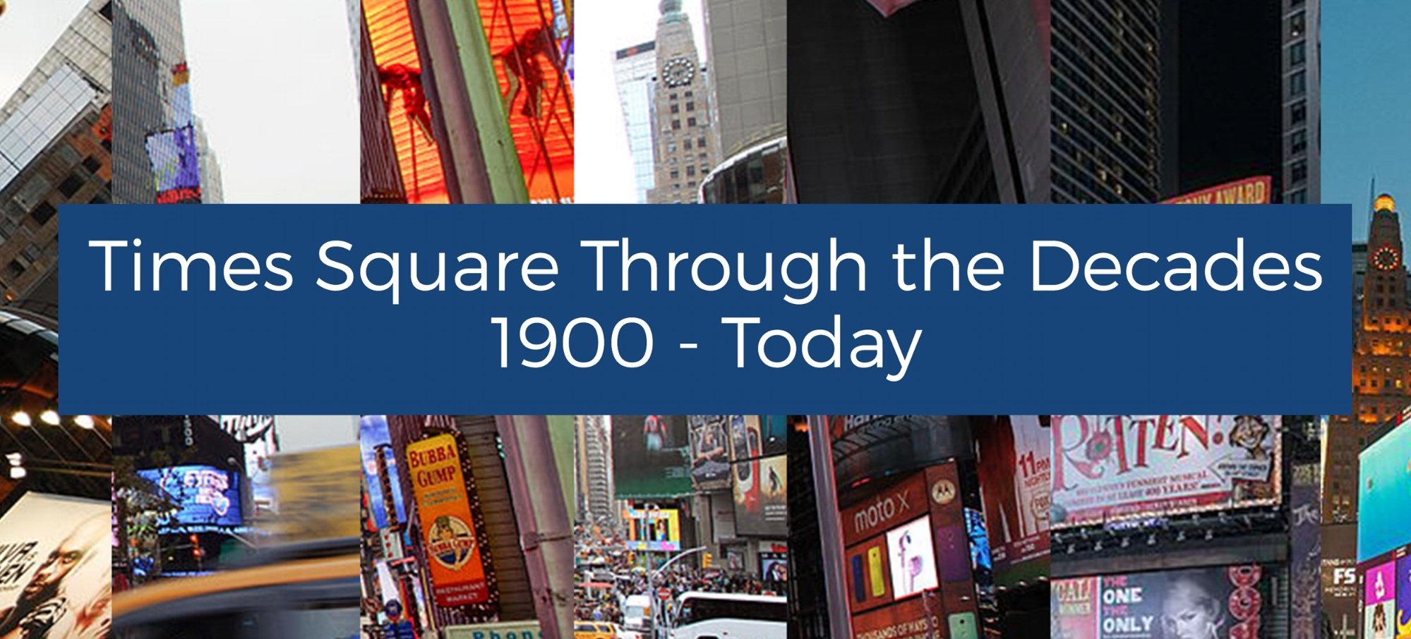 Times Square Through the Decades