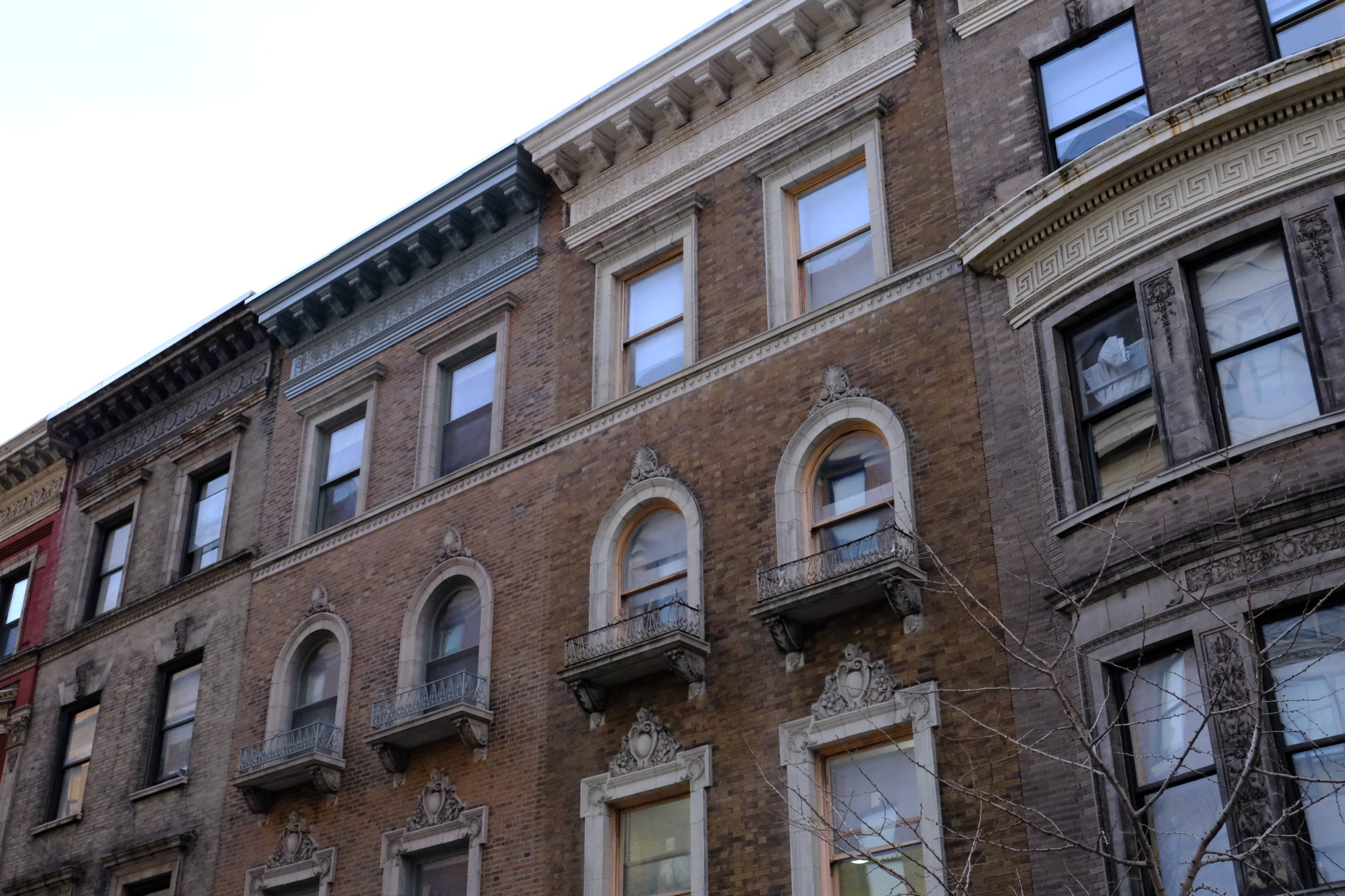 photo of building window of Columbia University